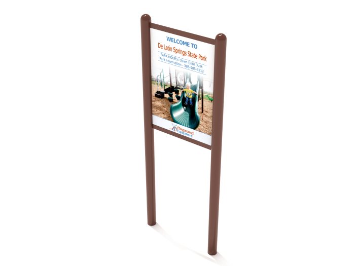 2-Sided Playground Safety Rules and Welcome Sign - Image 13