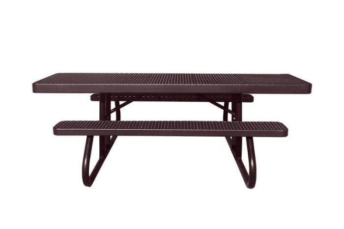 Champion Accessible Table – Expanded Metal