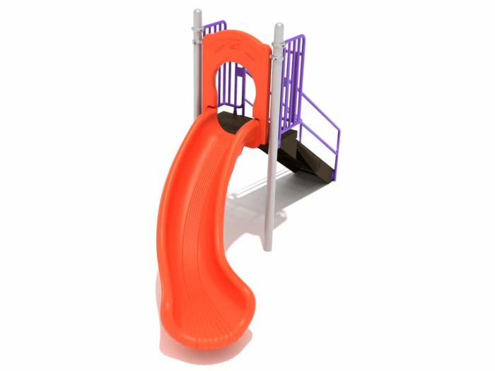 Left Turn Free Standing Slide (2 Deck Heights)