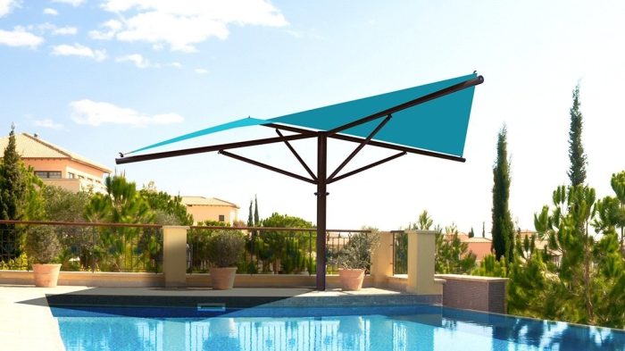 13' Square Hypar Umbrella