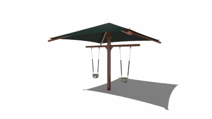 T-Swing with Umbrella Shade