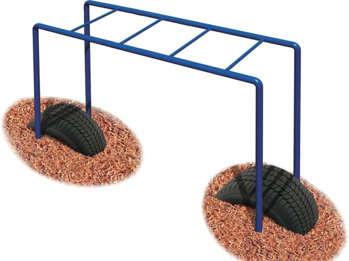 Preschool Age Horizontal Ladder