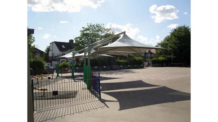 10' Square Umbrella - Image 4