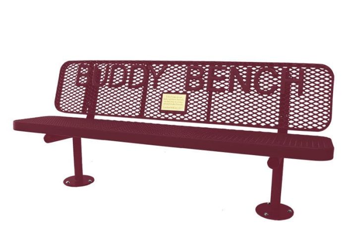 Champion Supreme Memorial Buddy Bench
